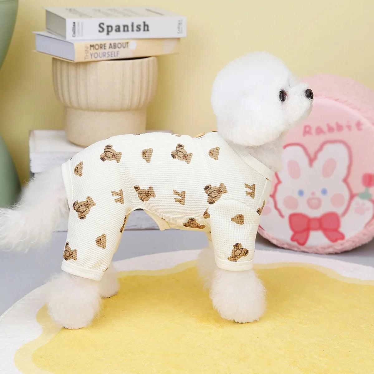 Cute Bear Dog Jumpsuit