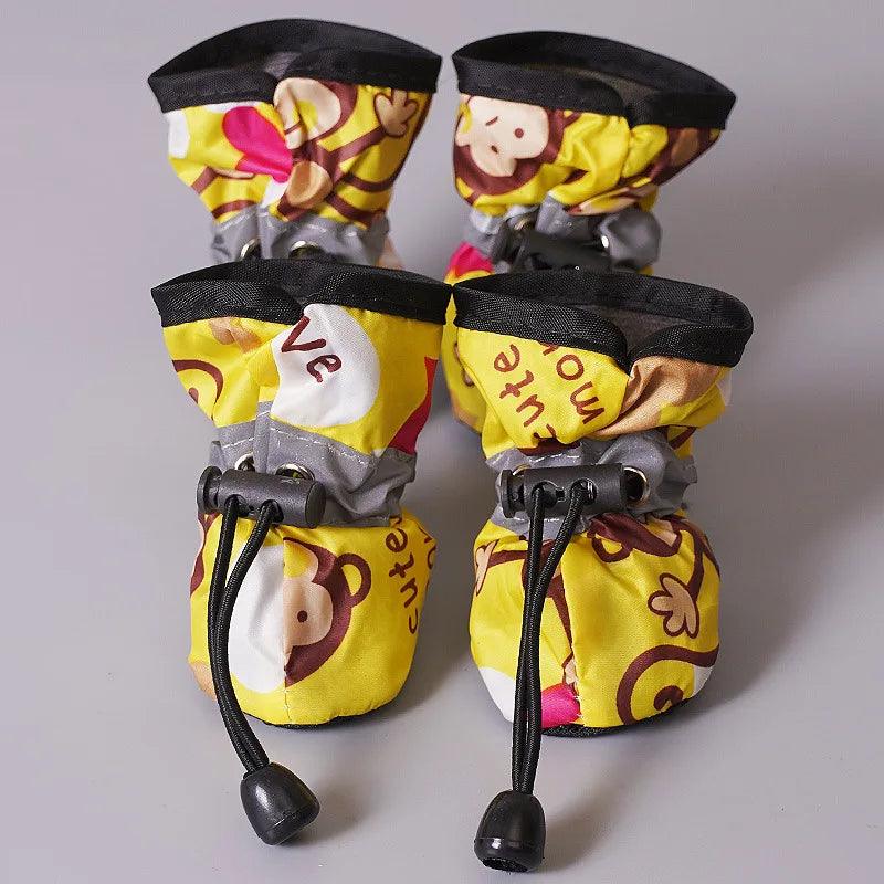Warm Waterproof Dog Boots