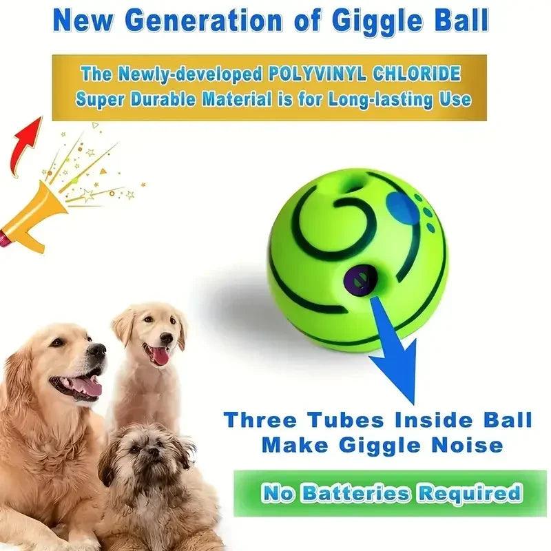 Glow Giggle Dog Ball