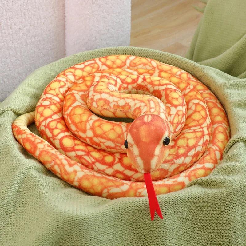 Realistic Plush Snake Toy