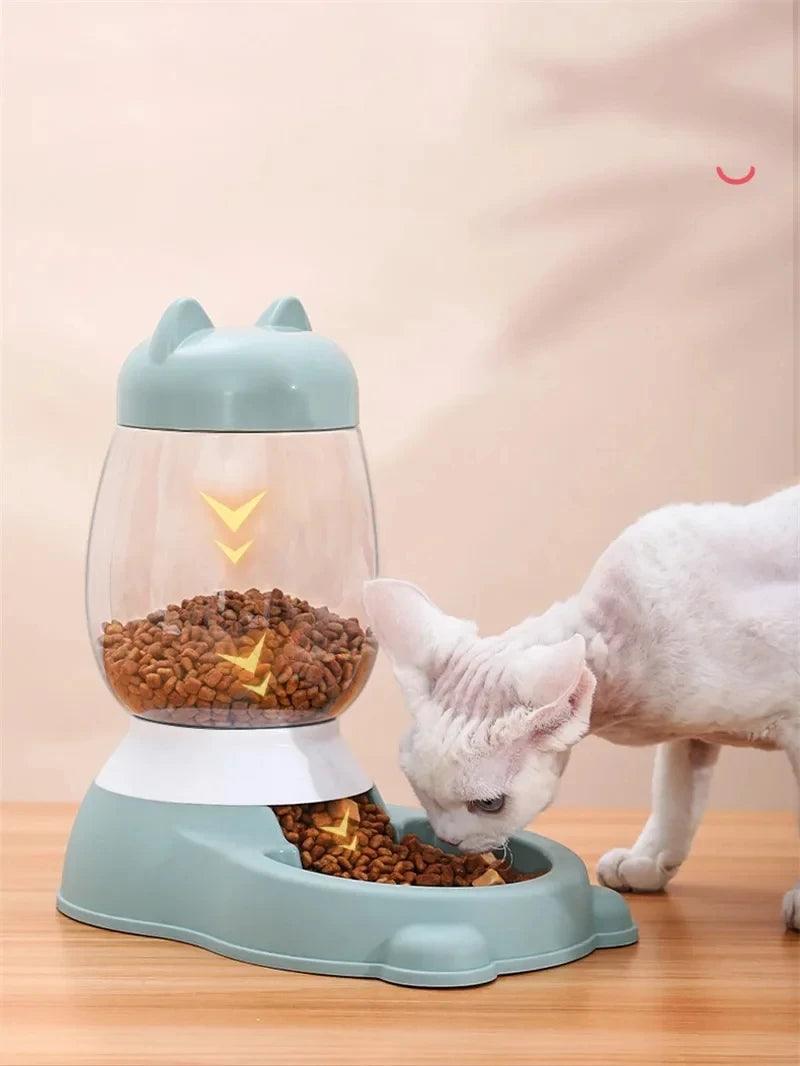Automatic Pet Food & Water Bowl