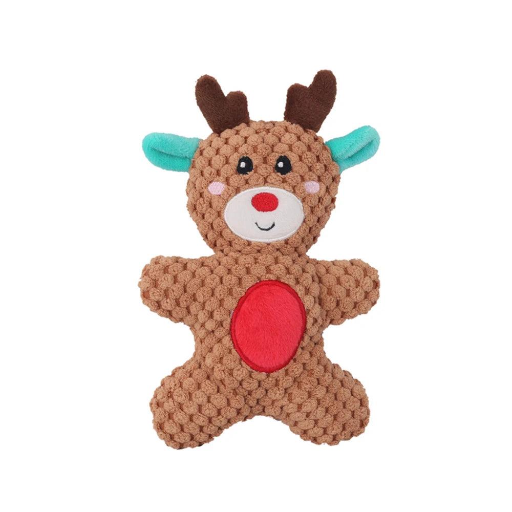 Festive Squeaky Dog Toy