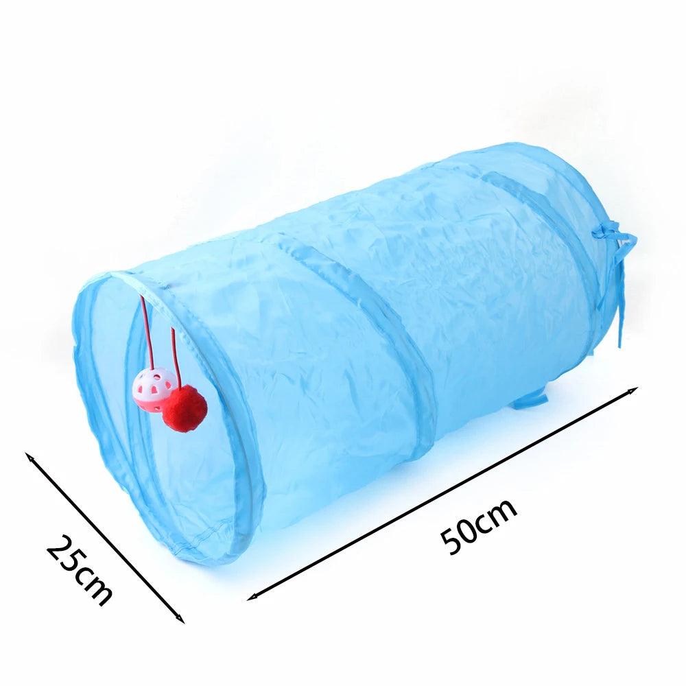 Crinkle Cat Tunnel Toy