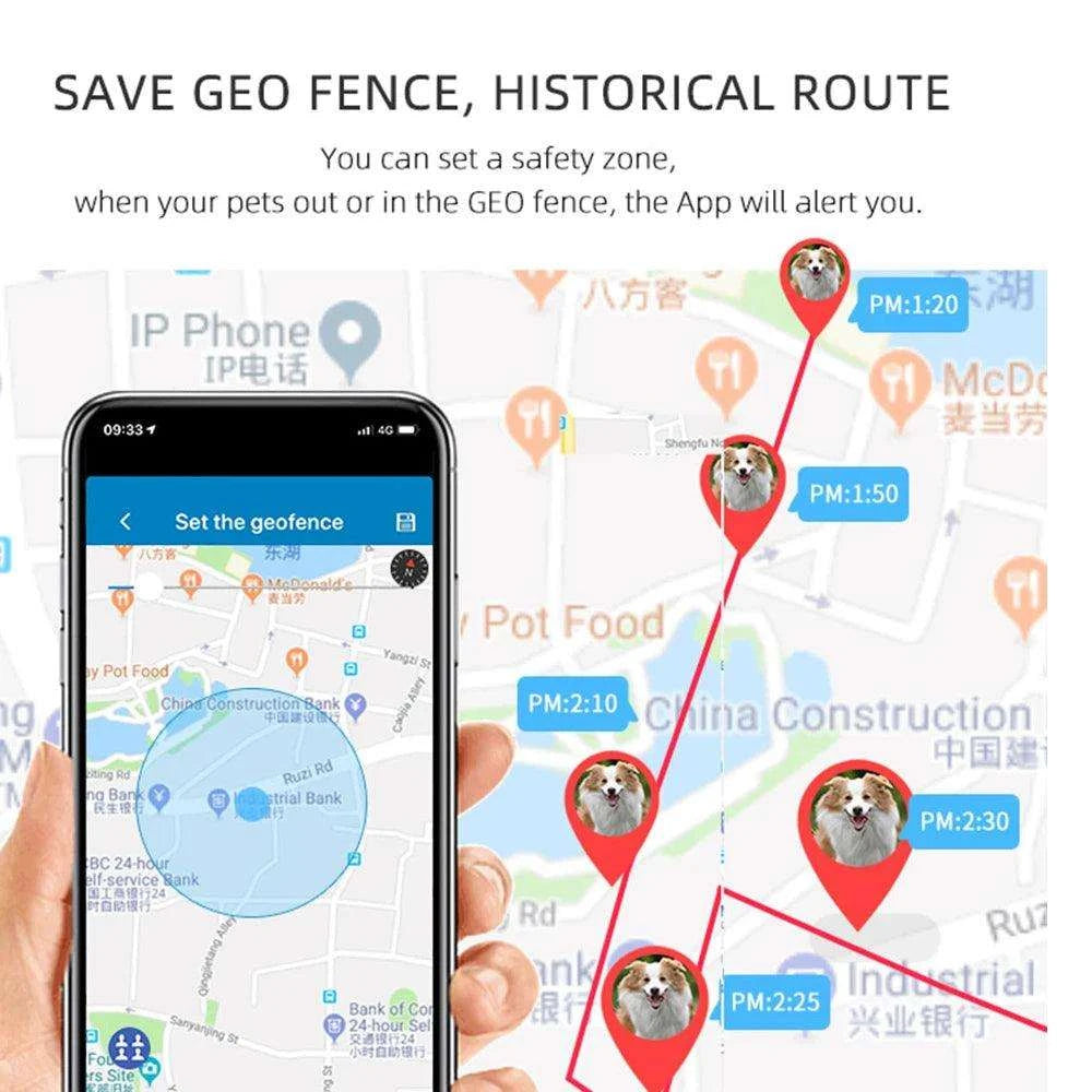 Waterproof Pet GPS TrackerDescription:
Never lose your furry friend again! This waterproof GPS tracker keeps your pet safe with real-time tracking, so you always know their location via a frRegal Pet PalaceRegal Pet PalaceWaterproof Pet GPS Tracker