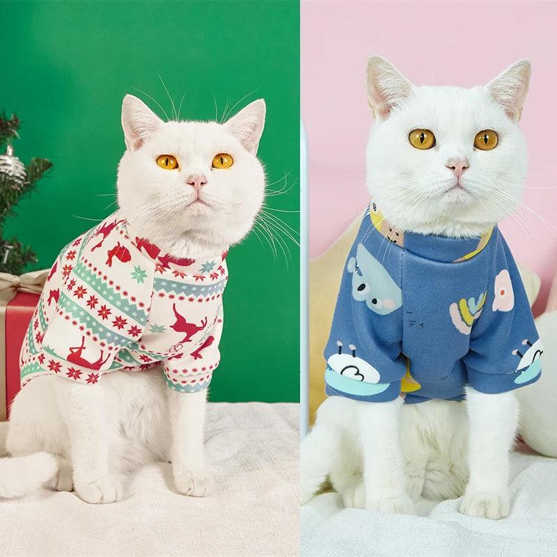 Cozy Fleece Cat Pullover