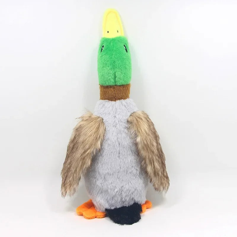 Squeaky Plush Duck Toy