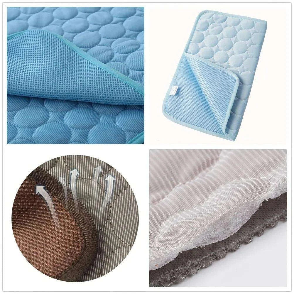 Cooling Mat for PetsDescription:

Beat the summer heat! Keep your pets cool and comfortable with this extra-large cooling mat, designed to keep them relaxed and happy all season long.

Regal Pet PalaceRegal Pet PalaceCooling Mat