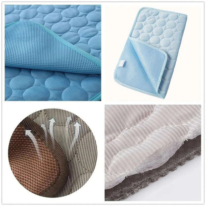 Cooling Mat for PetsDescription:

Beat the summer heat! Keep your pets cool and comfortable with this extra-large cooling mat, designed to keep them relaxed and happy all season long.

Regal Pet PalaceRegal Pet PalaceCooling Mat