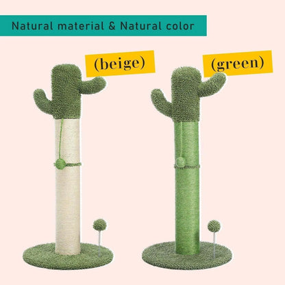 Cactus Cat Tree ToyDescription:
Your cat’s new favorite hangout! This playful cactus-themed cat tree features a scratching post, ball toy, and cozy mushroom condo—perfect for climbing,Regal Pet PalaceRegal Pet PalaceCactus Cat Tree