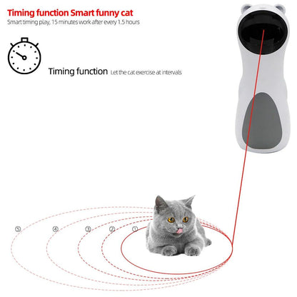 Multi-Angle LED Cat Toy