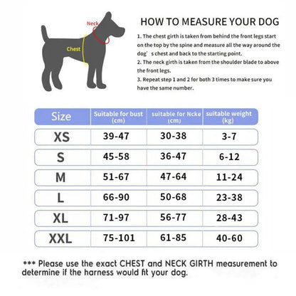 Reflective Adjustable Dog Harness