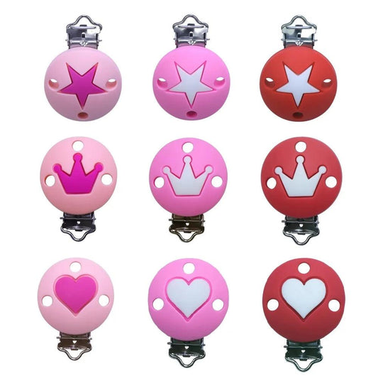 Silicone Baby Pacifier Clips