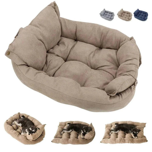 3-in-1 Cozy Pet BedDescription:

Give your pet the ultimate comfort! This multifunctional 3-in-1 bed transforms into a mat, sofa, or nest—perfect for cuddly naps in every season.

BeneRegal Pet PalaceRegal Pet Palace3-in-1 Cozy Pet Bed