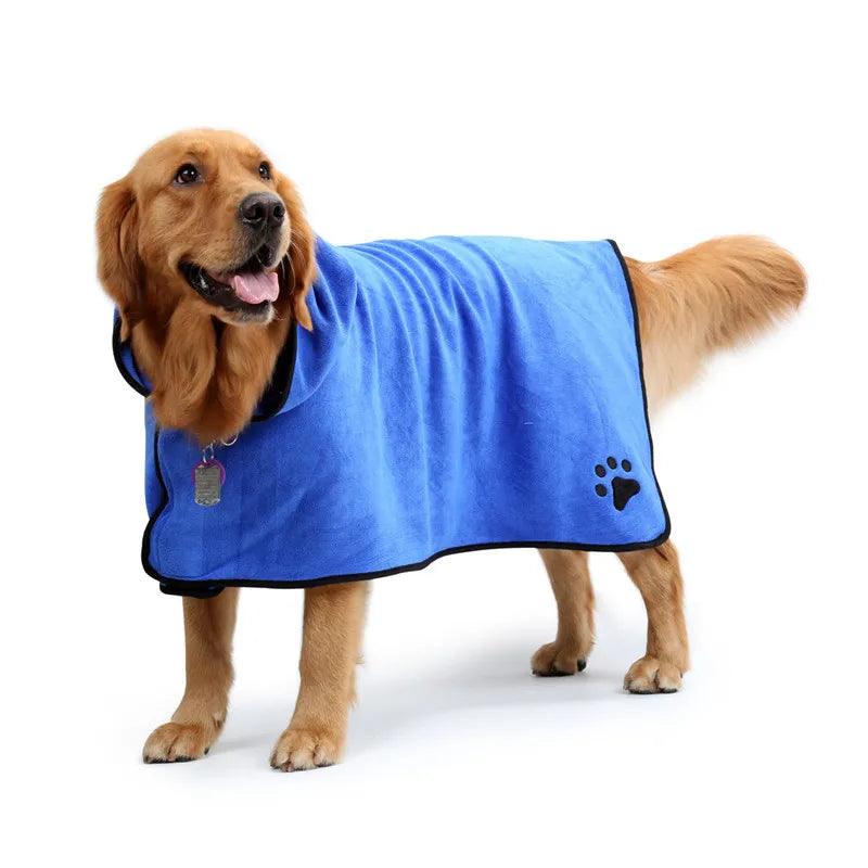 Super Absorbent Dog Bathrobe
