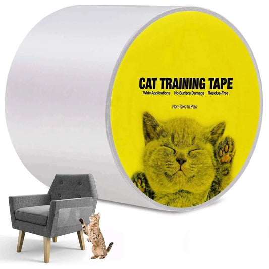 Cat Scratcher Deterrent TapeDescription:
Say goodbye to scratched furniture! This double-sided sticky tape protects your couch while training your cat to stay away, offering peace of mind and pRegal Pet PalaceRegal Pet PalaceCat Scratcher Deterrent Tape