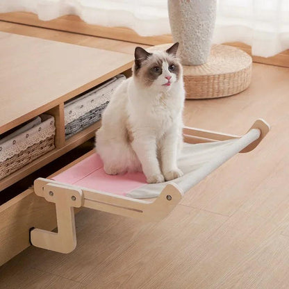 Sturdy Wooden Cat Hammock