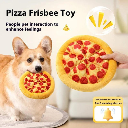 Plush Pizza Chew Toy