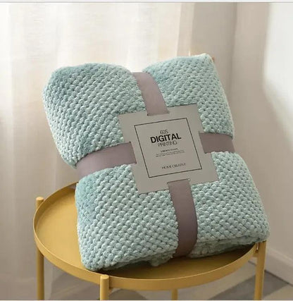 Cozy Coral Fleece Blanket