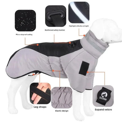 Reflective Winter Dog Jacket