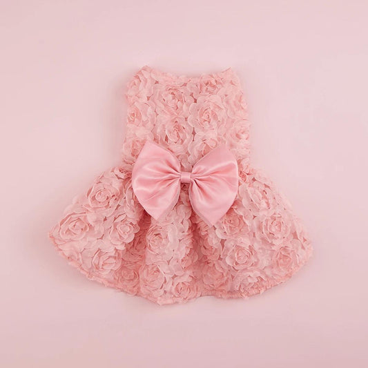 Pink Floral Princess Dress