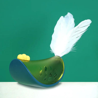 Interactive Feather Cat Toy