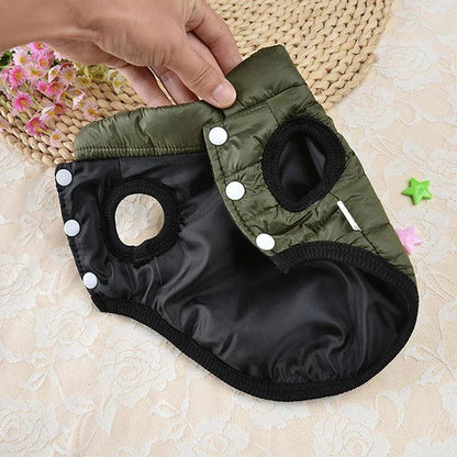 Double-Sided Winter Dog Coat