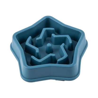 Star Shaped Slow Feeder Bowl