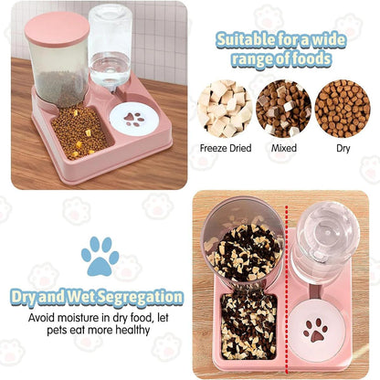 2-in-1 Automatic Pet Feeder