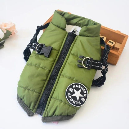 Winter Dog Harness Jacket