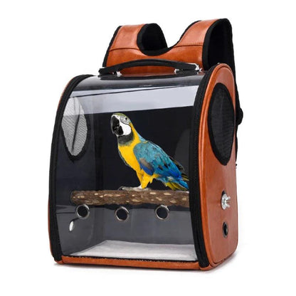 Transparent Travel Bird Backpack