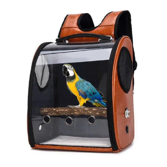 Transparent Travel Bird Backpack