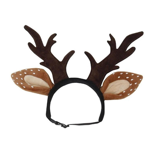 Festive Reindeer Antler Headband