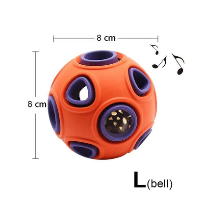 Interactive Food-Dispensing Dog Ball