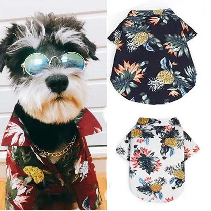 Pineapple Beach Shirt for Pets