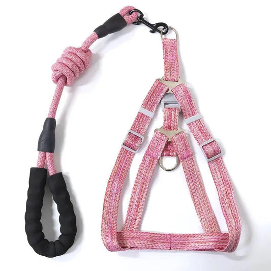 Adjustable Dog Harness Set
