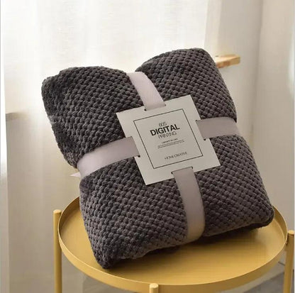 Cozy Coral Fleece Blanket