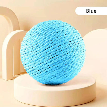 Interactive Sisal Cat Ball