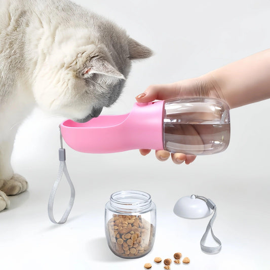2-in-1 Pet Water Bottle