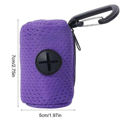 Dog Poop Bag DispenserDescription:

Say goodbye to messy walks! Keep your dog walks clean and easy with this handy waste bag dispenser that holds and dispenses bags for quick, hassle-freeRegal Pet PalaceRegal Pet PalaceDog Poop Bag