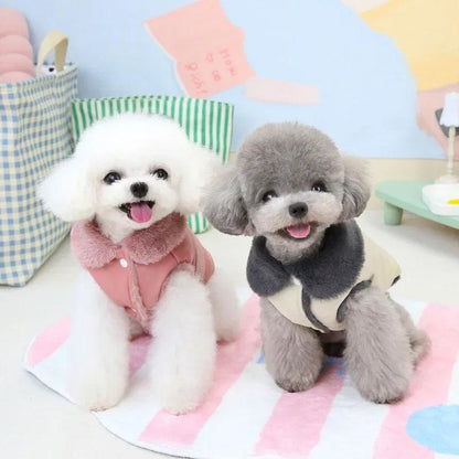 Fur Collar Winter Pet Jacket