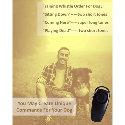 2-in-1 Training Clicker & WhistleDescription:

Strengthen your bond with your pet! This 2-in-1 clicker and whistle makes training easier, helping dogs and cats learn commands quickly while reinforciRegal Pet PalaceRegal Pet Palace2-in-1 Training