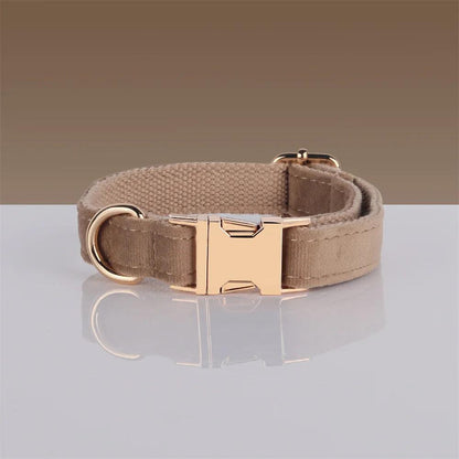 Soft Velvet Pet Harness Set