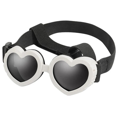 Stylish Heart-Shaped Dog Sunglasses