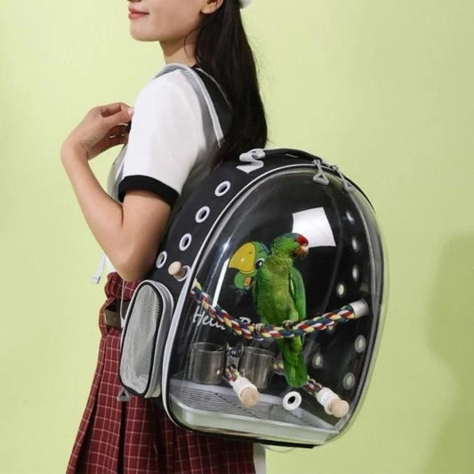 Clear View Bird Travel Bag