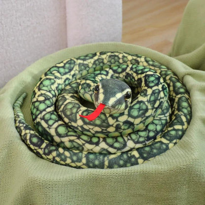 Realistic Plush Snake Toy