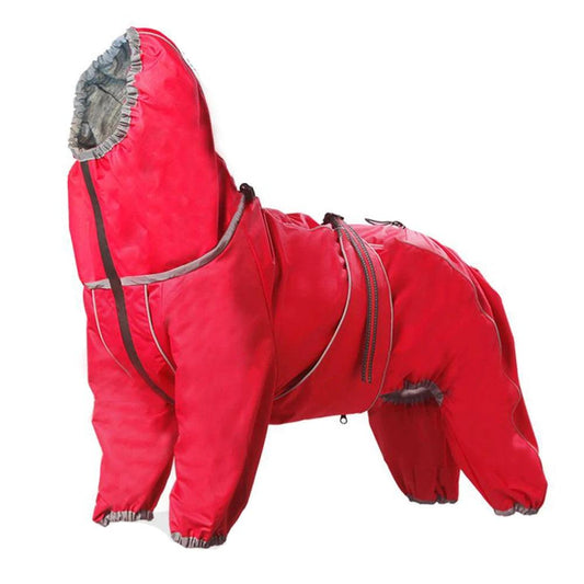 All-Weather Dog Raincoat Suit