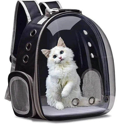 Space Capsule Pet BackpackDescription:

Turn heads while giving your pet a cozy, breathable travel experience. This transparent bubble backpack keeps them safe, stylish, and close on every adRegal Pet PalaceRegal Pet PalaceSpace Capsule