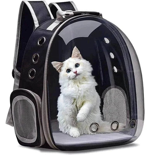 Space Capsule Pet BackpackDescription:

Turn heads while giving your pet a cozy, breathable travel experience. This transparent bubble backpack keeps them safe, stylish, and close on every adRegal Pet PalaceRegal Pet PalaceSpace Capsule