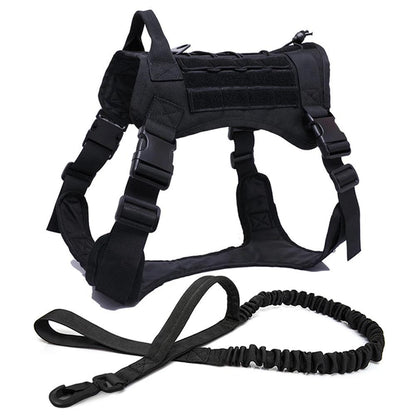 Tactical Dog Harness Set