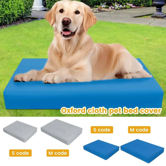Waterproof Dog Bed CoverDescription:

Protect your dog’s bed from spills and dirt with this easy-to-clean waterproof cover. Keep your furry friend's bed fresh and cozy, all while saving youRegal Pet PalaceRegal Pet PalaceWaterproof Dog Bed